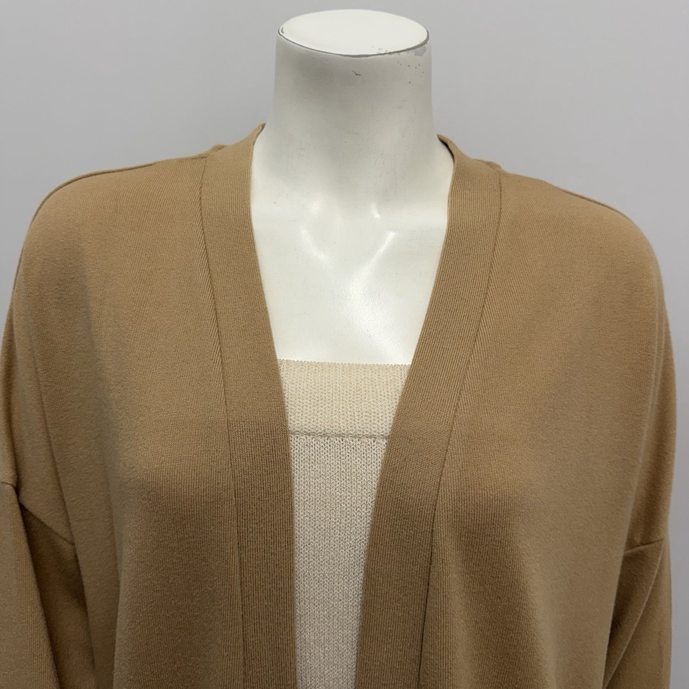 Sanctuary Open Cardigan Duster Cashew Tone NWT $99.00 Size Large L - Picture 4 of 5